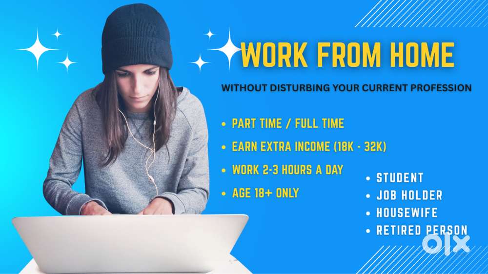 Work From Home Job Part Time / Full Time / Copy Paste Work