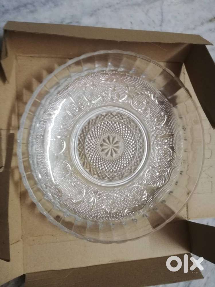 New Glass Plates n Bowls n Glasses