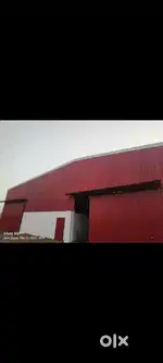 Godown for rent 1250 gaz fully covered shed with bijli connection