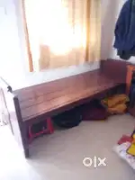 BED, MATTRESS AND COMPUTER SHELF