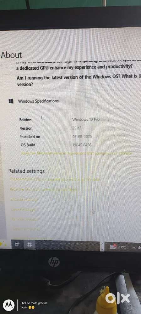 Computer and printer L3256