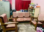 Sofa set with center table