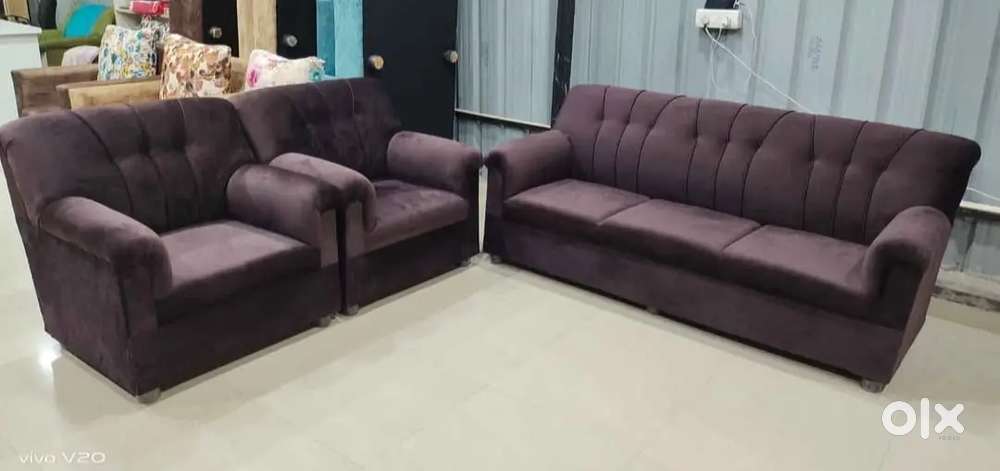 New 3 seater sofa available in Jai Laxmi furnitures