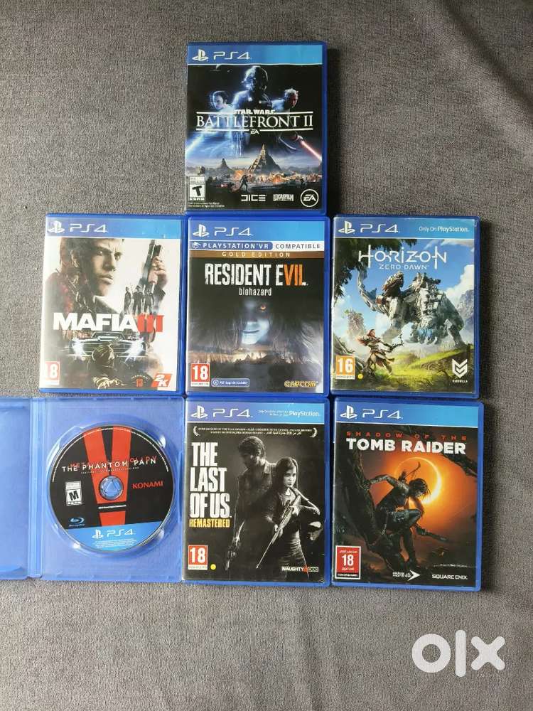 PS4 GAMES FOR SALE