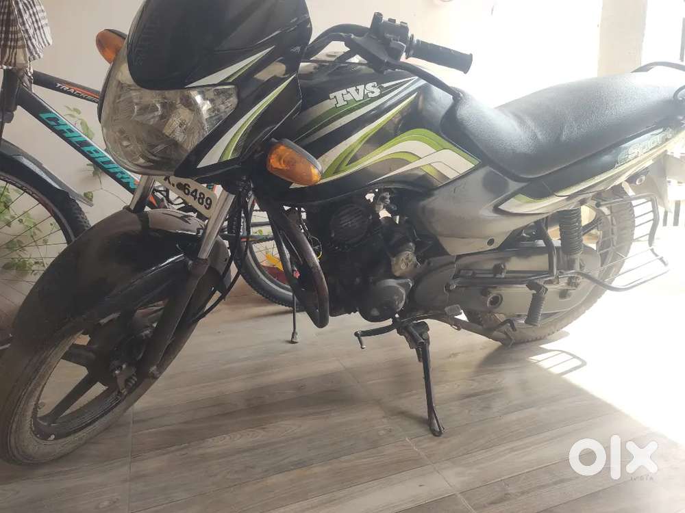 Tvs sport, 75 ka average, gadi chalu hai, piston se aawaz aa raha hai