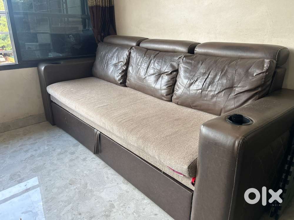 Sofa+bed with storage box