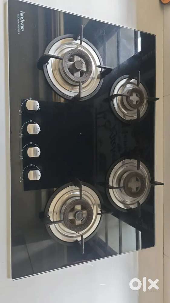 Hob -- Hindware Verona 4 Brass Burner