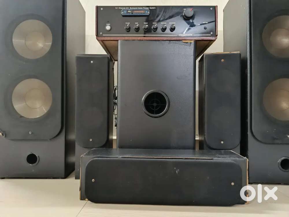 5.1 Home Theatre - Custom Wooden Handmade System