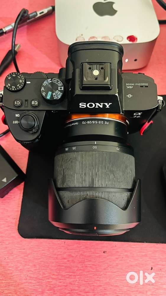 Sony A7 M3 with 28-70 kit lanse with battery sell