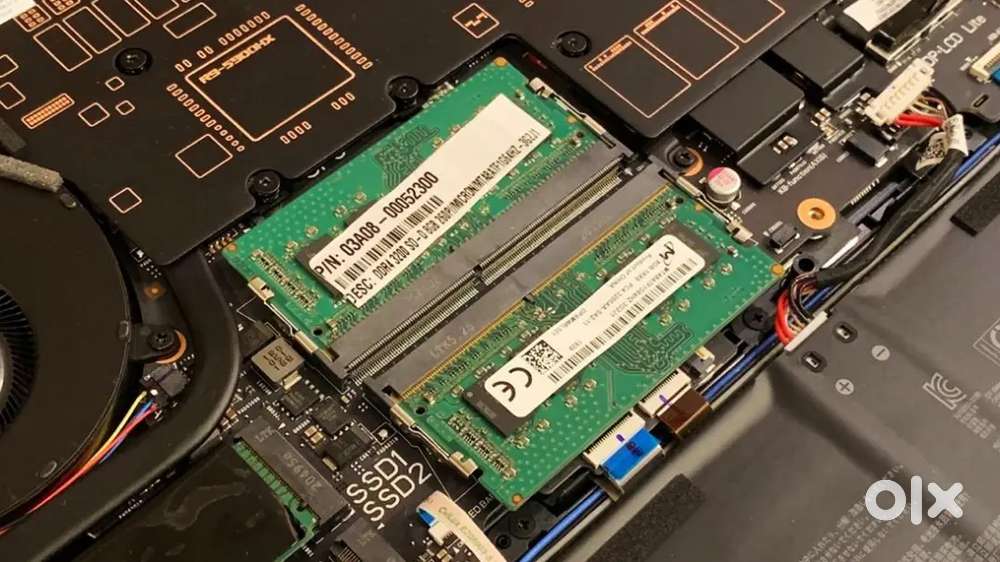Laptop ram 2gb×2