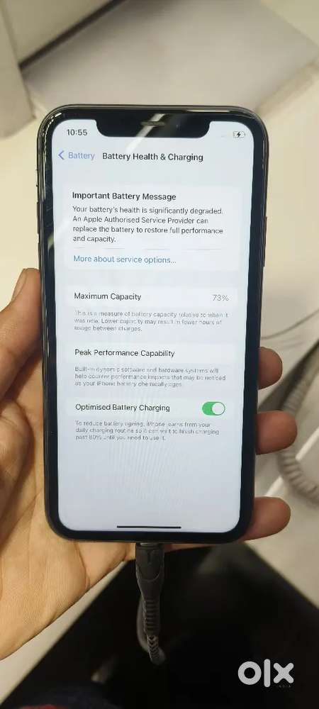I phone 11 black 64gb and red also with 79percent helth capacity