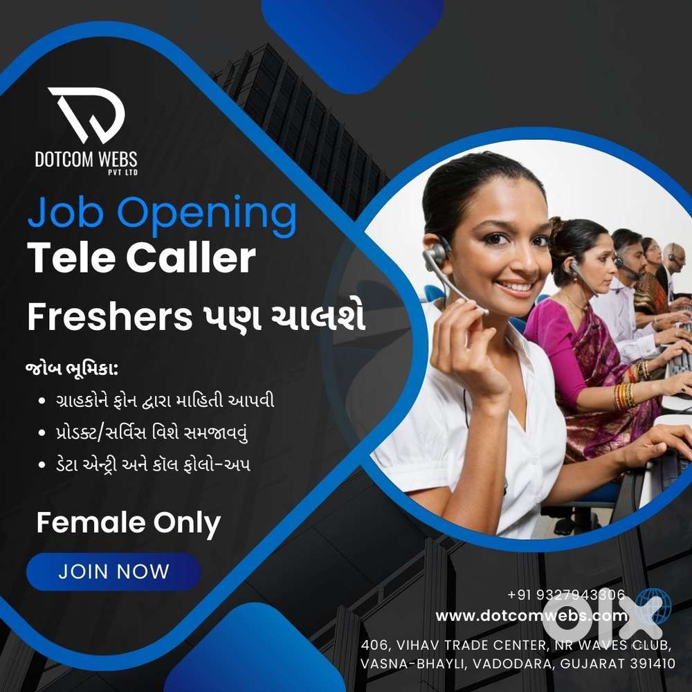 Required Female Tele Caller