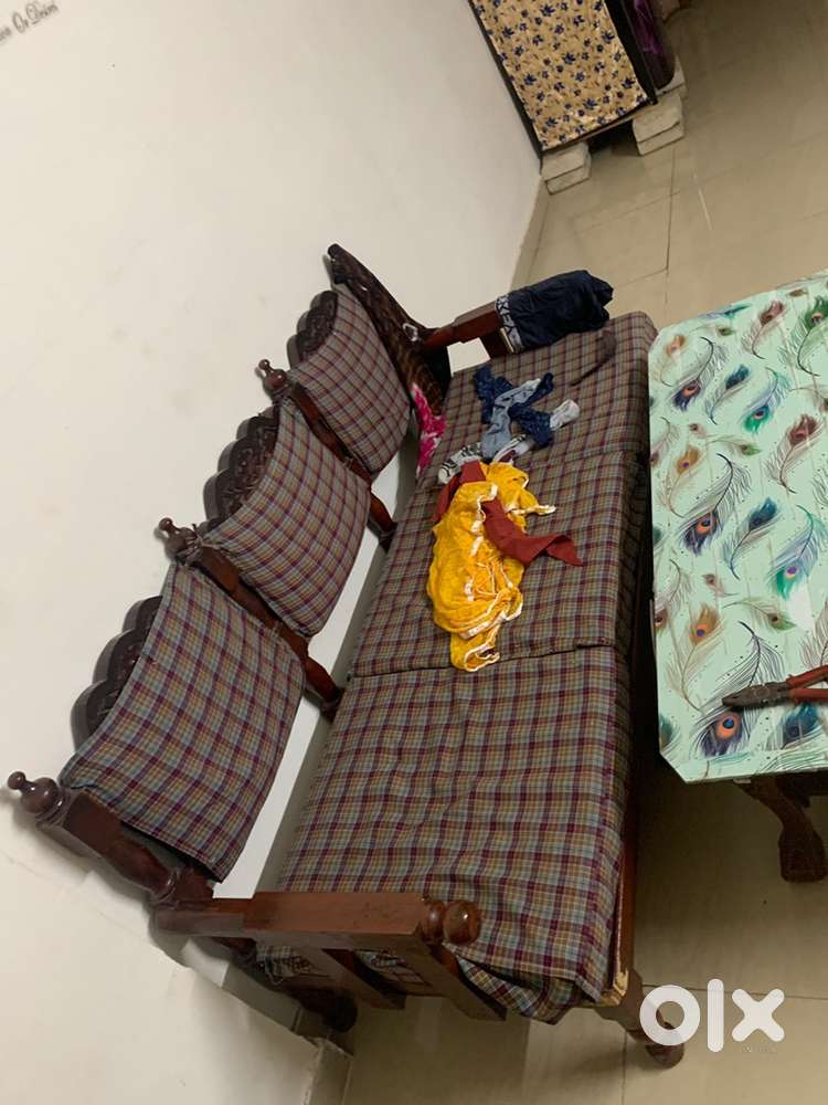 Old Sofa set for sell as we are moving to new location