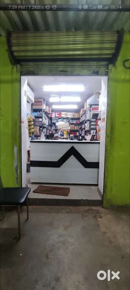 Shop for sale. Two wheeler spare parts shop