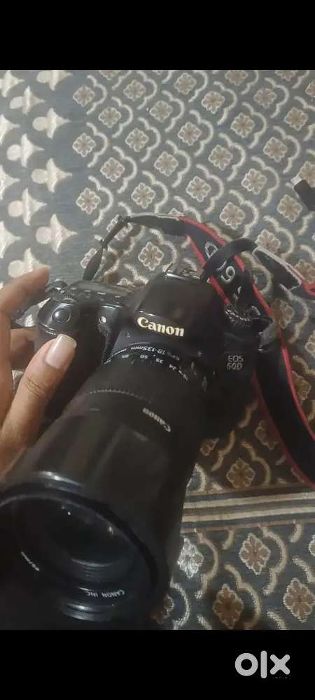 Canon eos 60 with 18-135mm lens