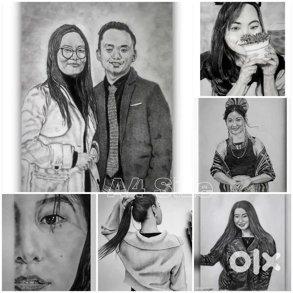 CUSTOM CHARCOAL PORTRAIT