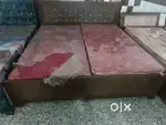 SOLID PLYBOARD Double bed with storage, Offer price ₹9,999