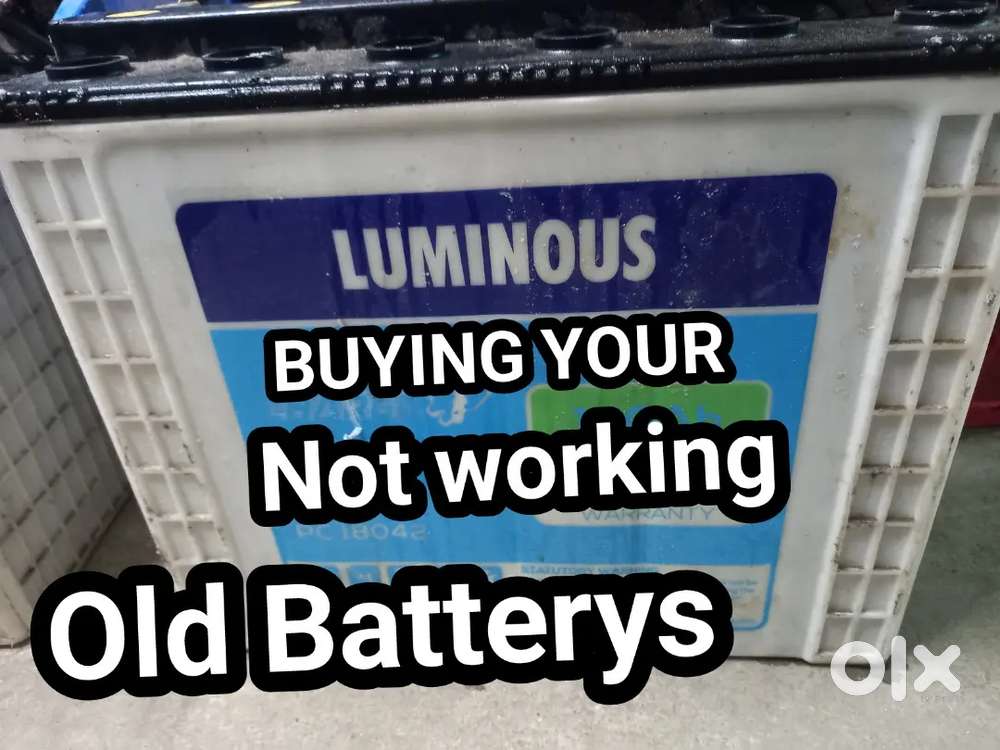 NOTWORKING OLD INVERTER BATTERIES AND COMPUTERS OFFICE HOUSE WASTE BUY