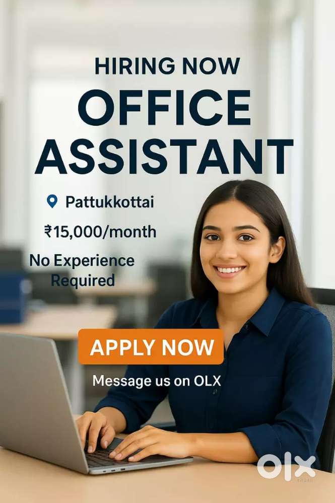 Office staff wanted -pattukottai-work from home Available
