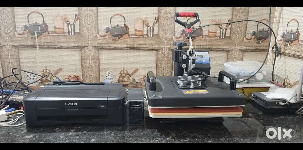 Sublimation machine with printer full set