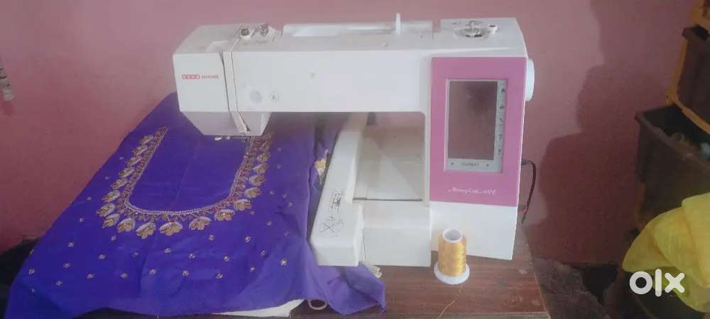 Usha450e computer embroidery machine