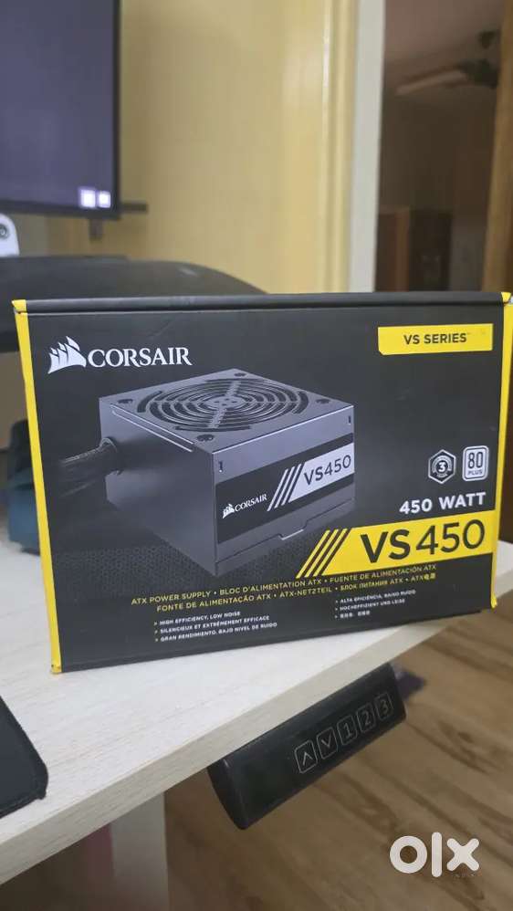 Corsair VS450 Power Supply – 2 Years Old – Box & Bill Available