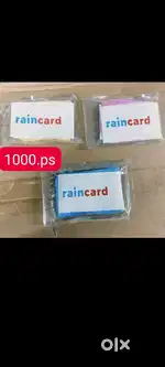 Pocket rain card at wholesale price