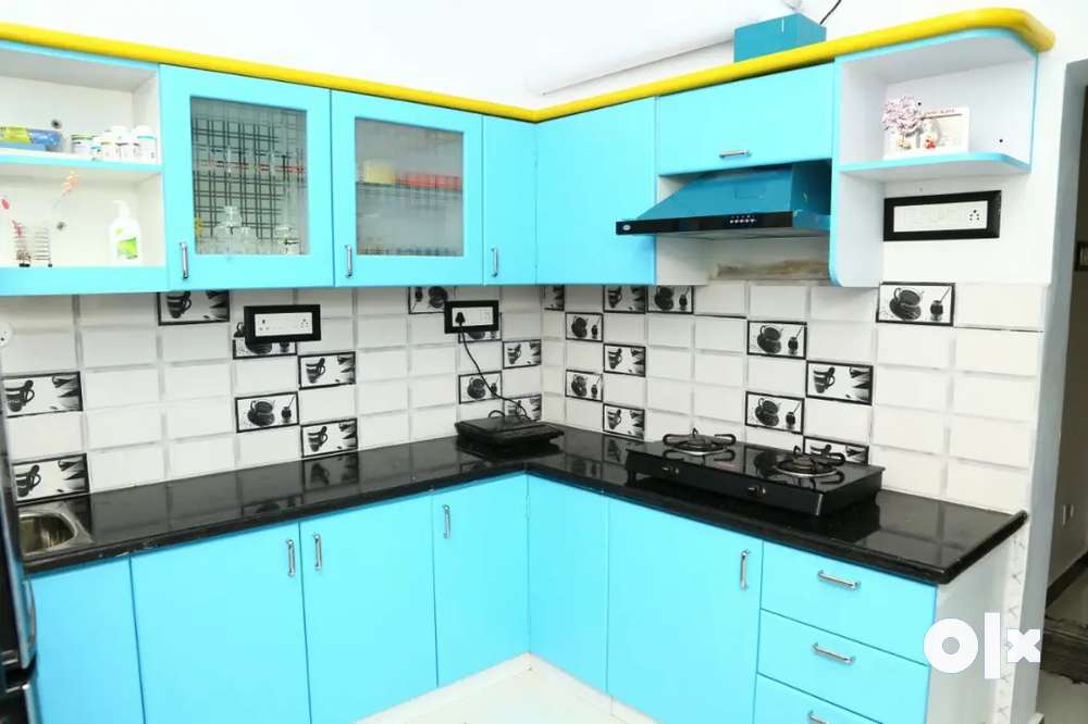 Modular kitchen, wardrobe interior