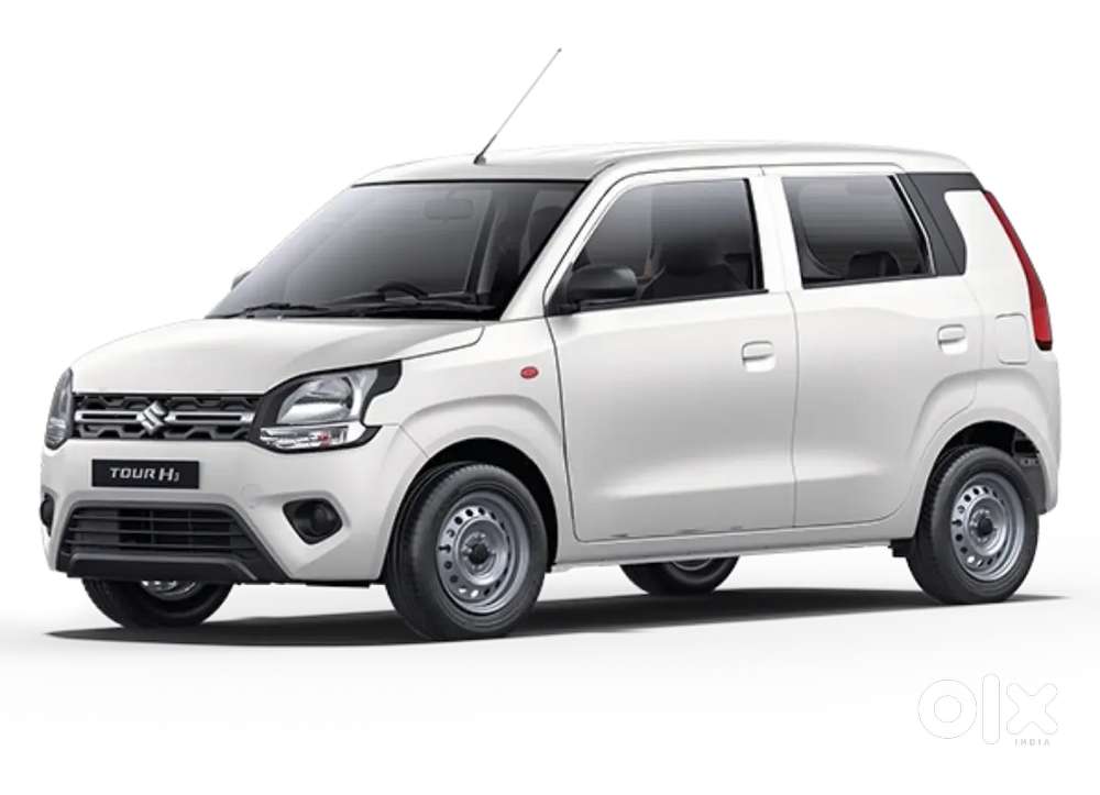 Wagon R CNG 2025 uber attached unlimited km car for daily rent 1000