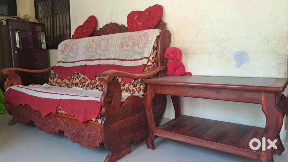 High quality Sofa 3+1+1 Wooden made