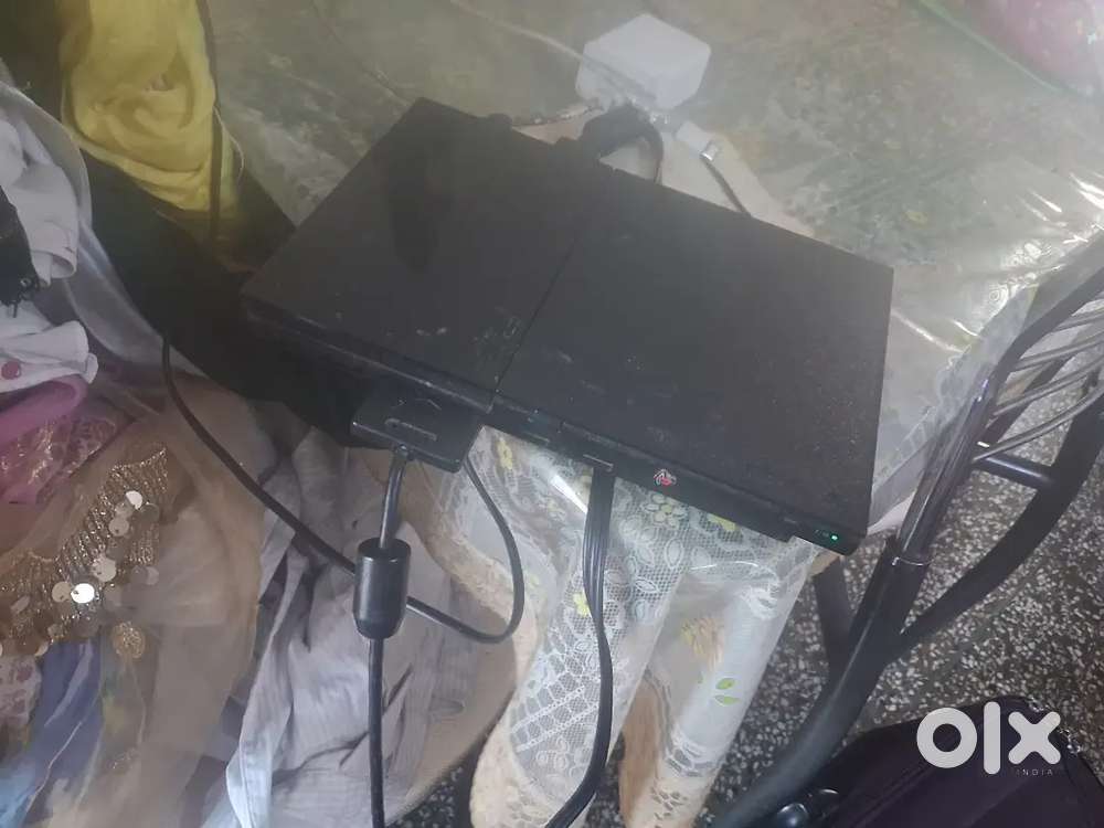 Ps 2  console with ghost rider game