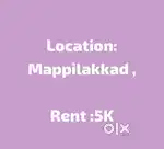 Tradional home for rent