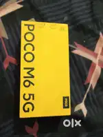Poco m6 5G bil box charger available hai