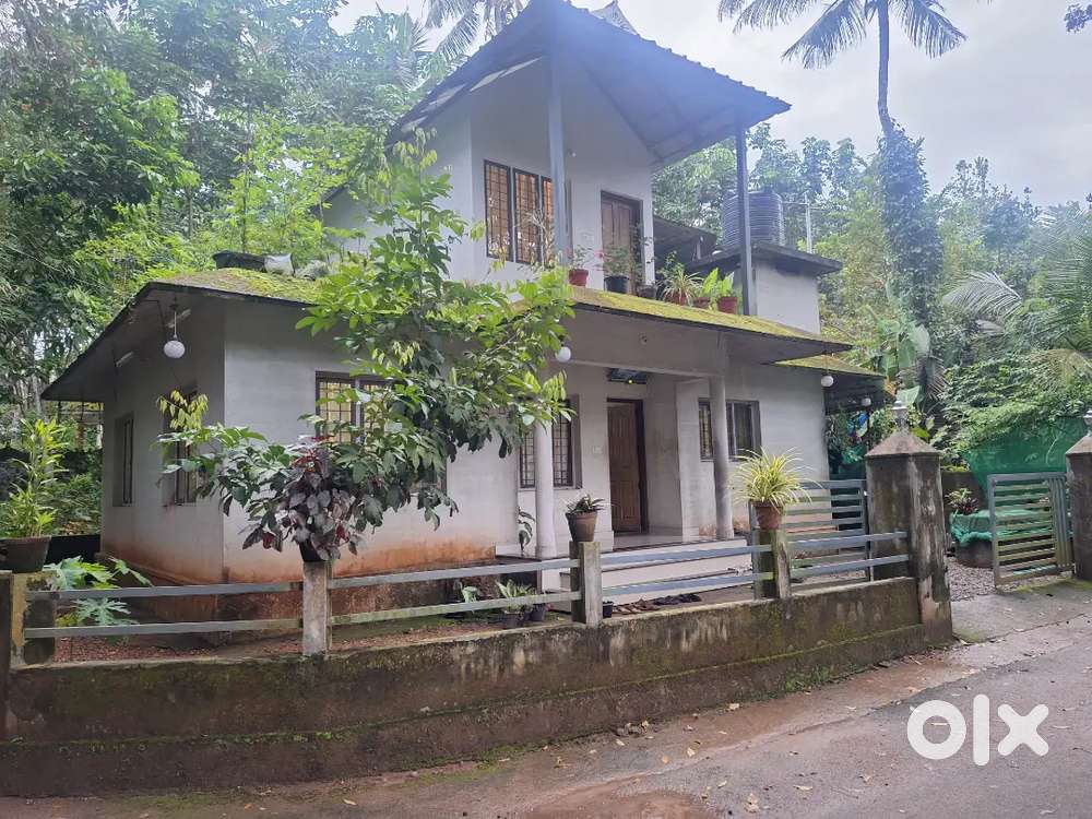 Piravom onakoor 8.75 cent 1200 sft hom @32 lak open well 400mtr busrut
