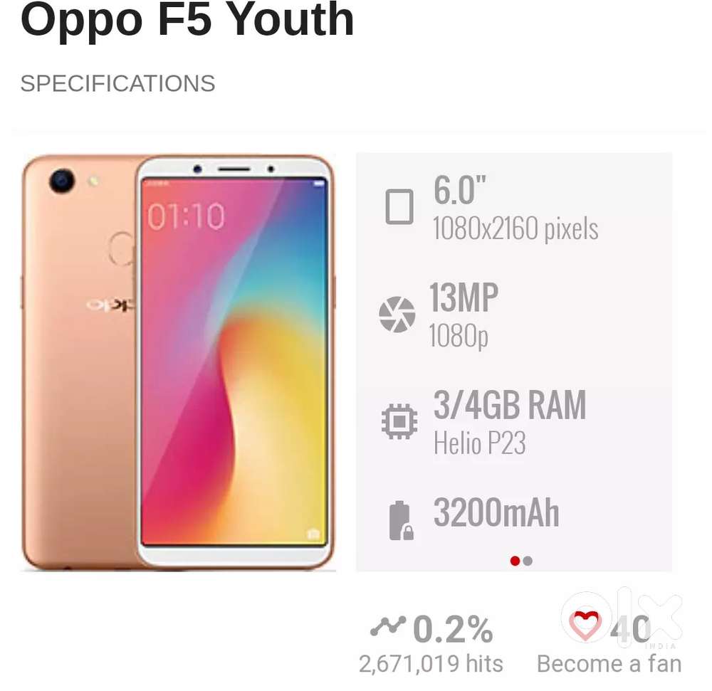 Oppo f5 youth