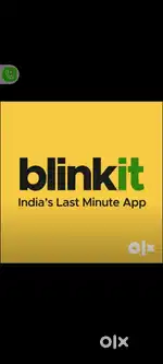 Trichy blinkit grocery delivery job