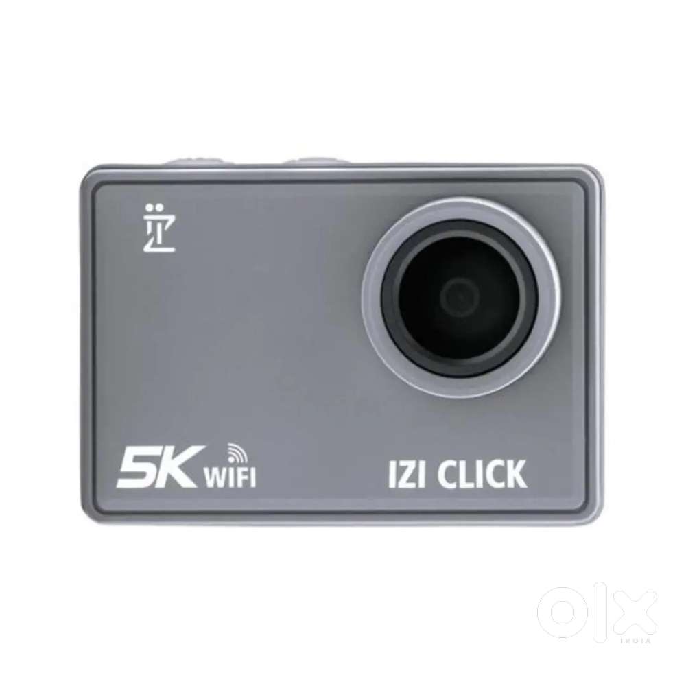 IZI CLICK 5K 30 fps budget action camera Grey