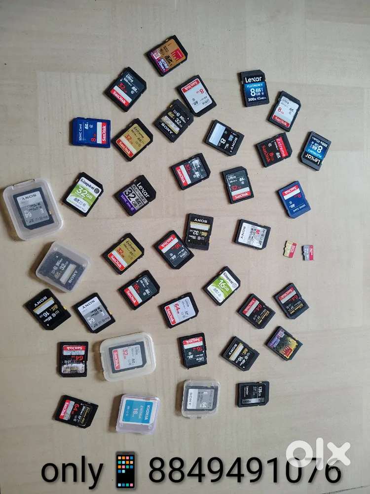 Dslr camera drone GoPro memory card bechna hai sabhi chalu hai