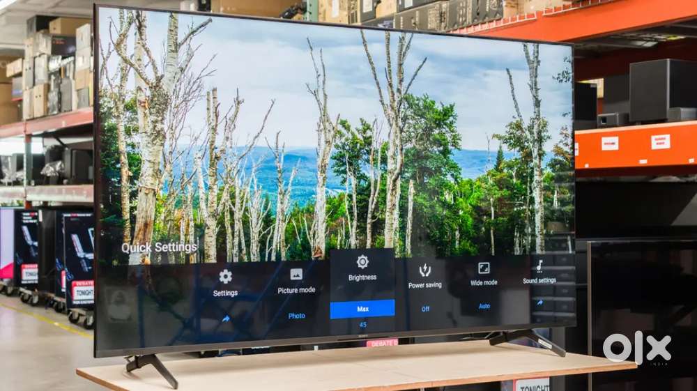 Led tv TCL google tv 4k Ultra HD and magic remote on Bajaj electronics