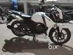 TVS Apache RTR 160 2V White Colour