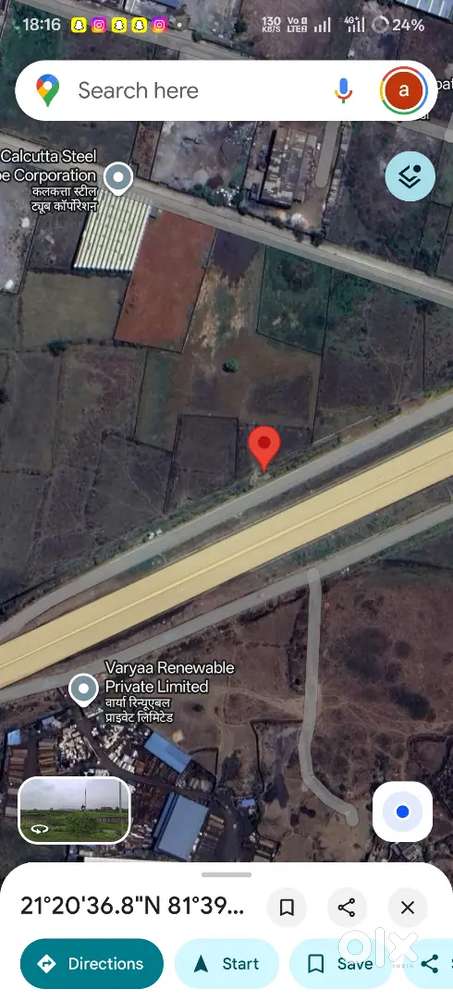 Plot for sale at dhaneli nimora on highway