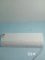 Lg new ac size months used