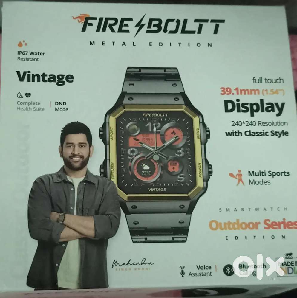 Smartwach Fiirebolt Metal Edition