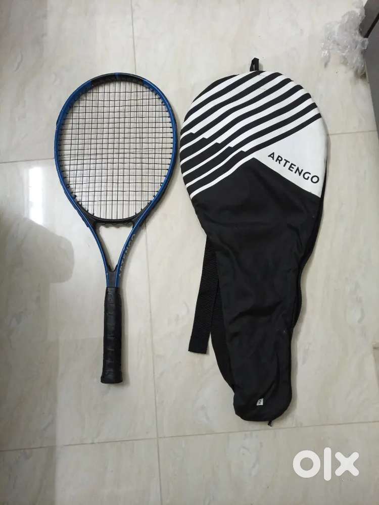Artengo barely used tennis racquet with cover bit negotiable