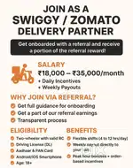 Join as Swiggy Delivery Partner - Get Onboarded with UdyamGo Referral
