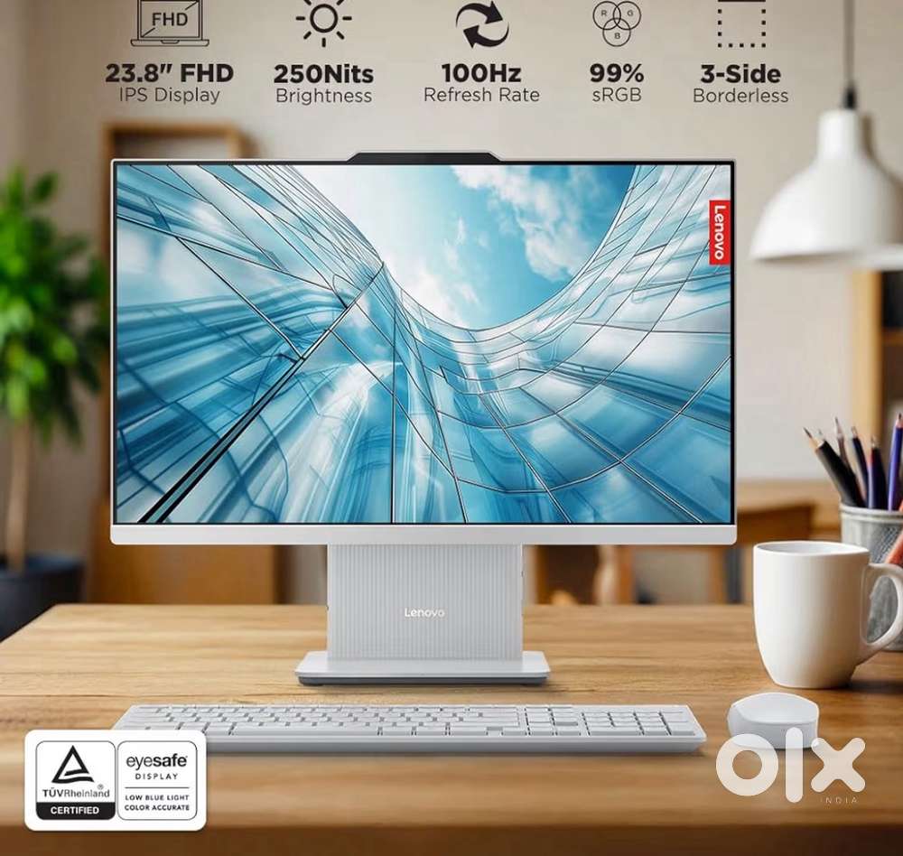2023 model 12th gen Lenovo 24 inch IdeaCentre desktop