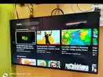 43 inch smart android frameless led tv with 600 channel free in tv
