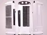 Tower fan cooler without water