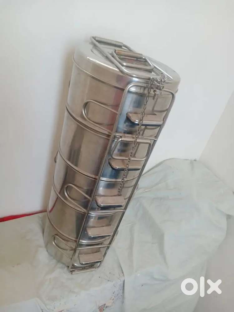 Tiffin Box Set- Brand New - Ideal for Hotel or Hostel Use