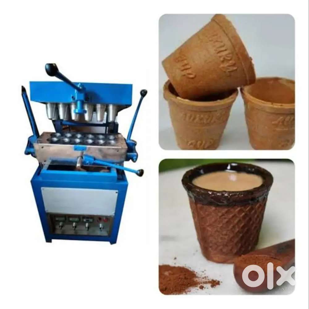 Biscuit Tea Cups Making Machine
